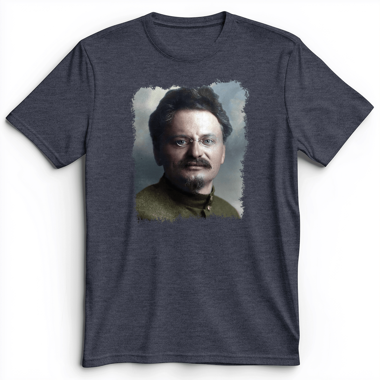 Leon Trotsky Premium Tee Heather Navy / S