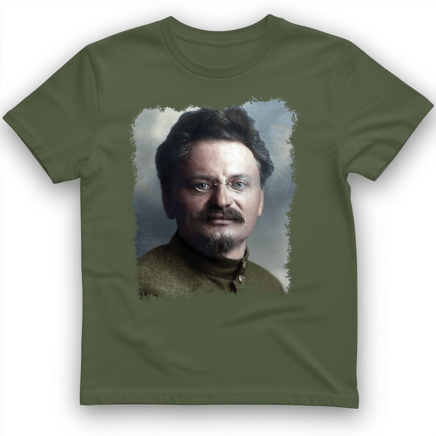 Leon Trotsky T-Shirt Military Green / S