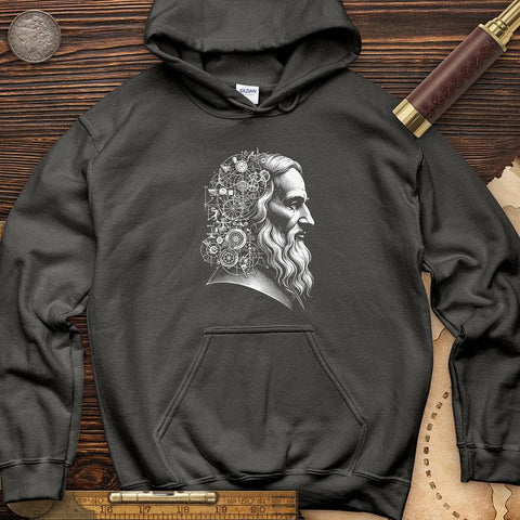 Leonardo's Engine Hoodie Charcoal / S