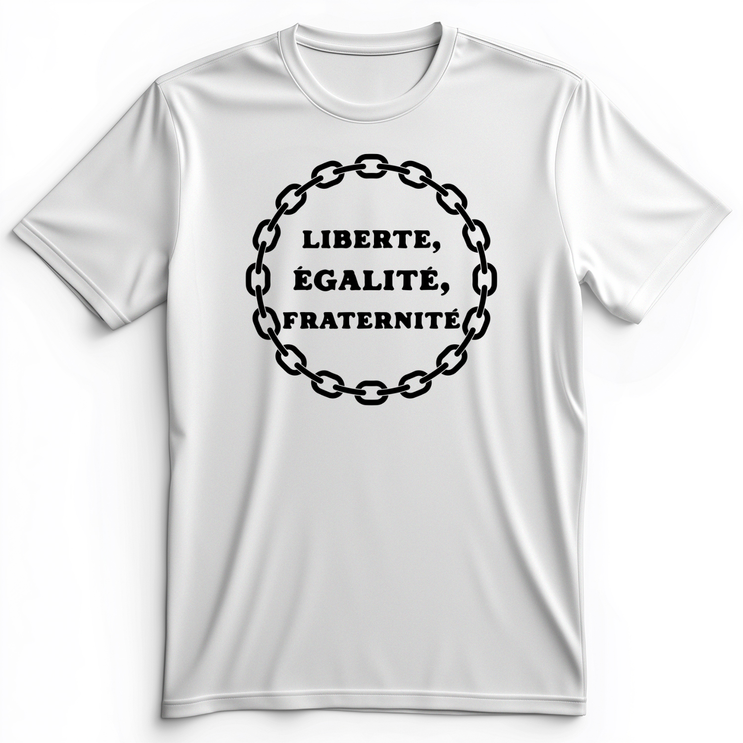 Liberte Egalite Fraternite Premium Tee White / S