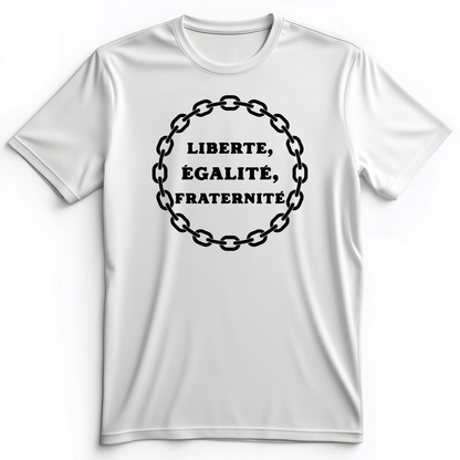 Liberte Egalite Fraternite Premium Tee White / S