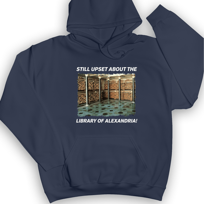 Library Of Alexandria Hoodie Navy / S