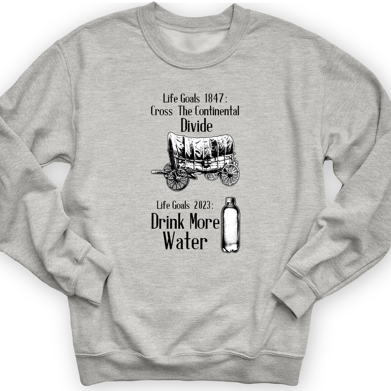 Life Goals Crewneck Sport Grey / S