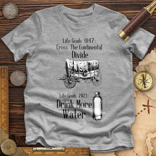 Life Goals High Quality Tee Athletic Heather / S