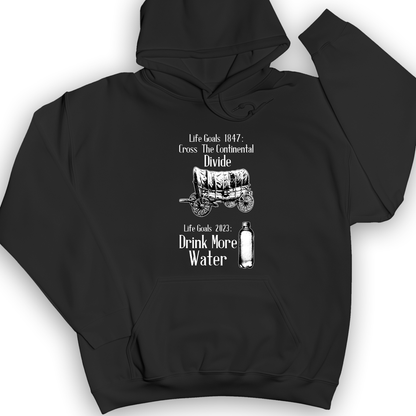 Life Goals Hoodie Black / S