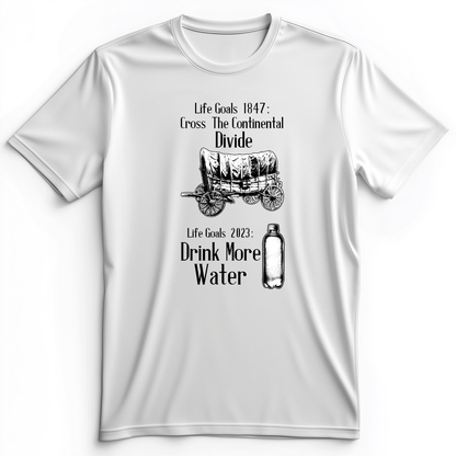 Life Goals Premium Tee White / S