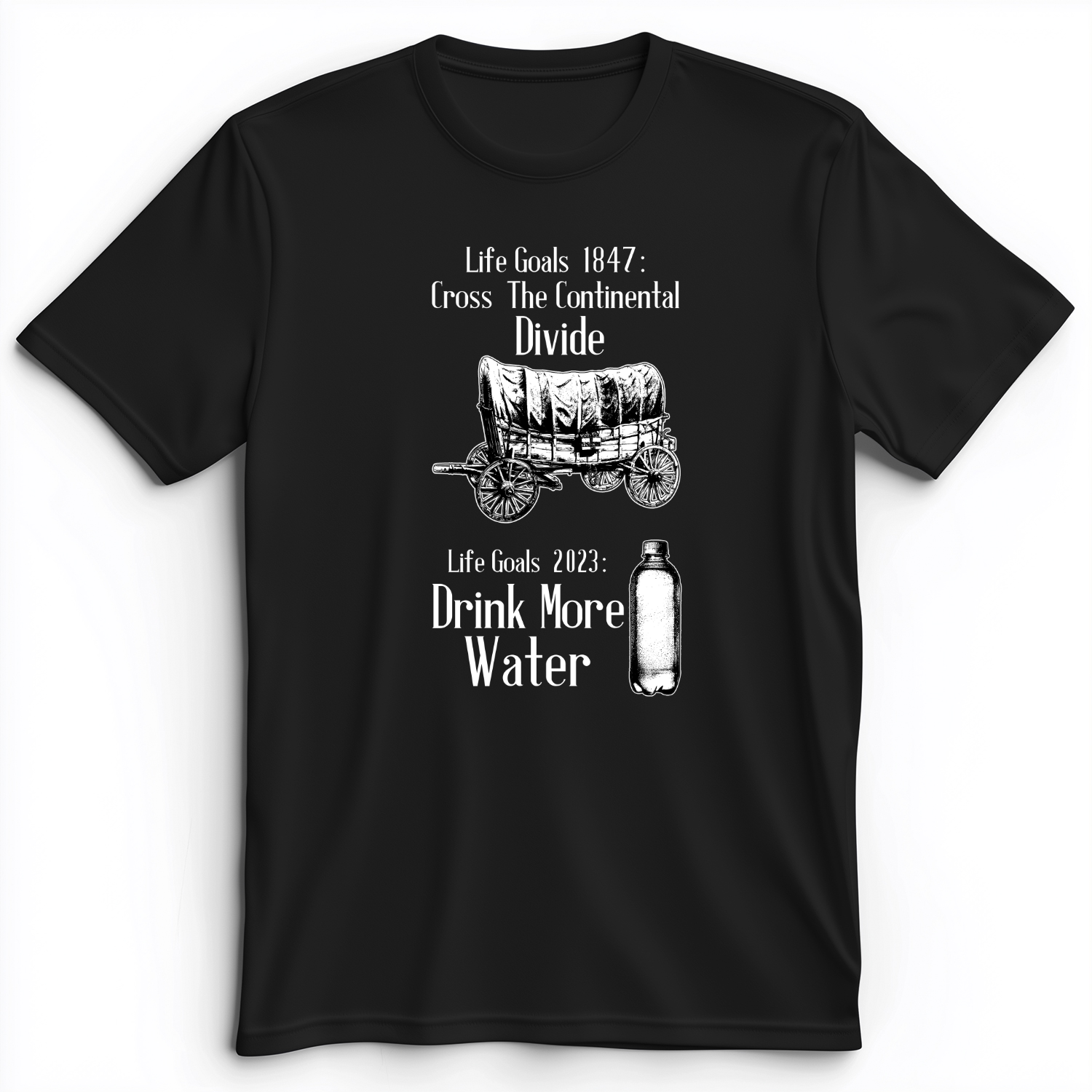 Life Goals Premium Tee Black / S