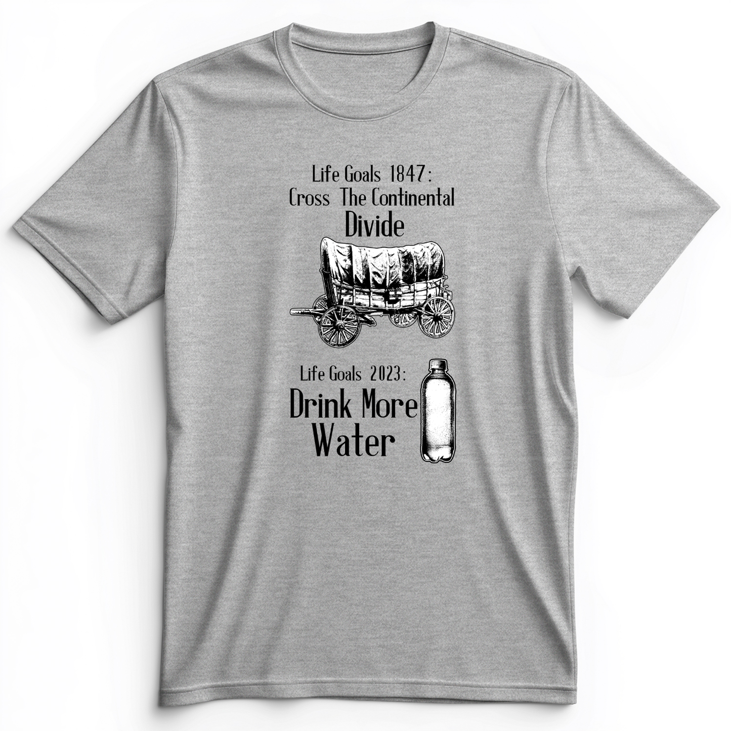 Life Goals Premium Tee Athletic Heather / S