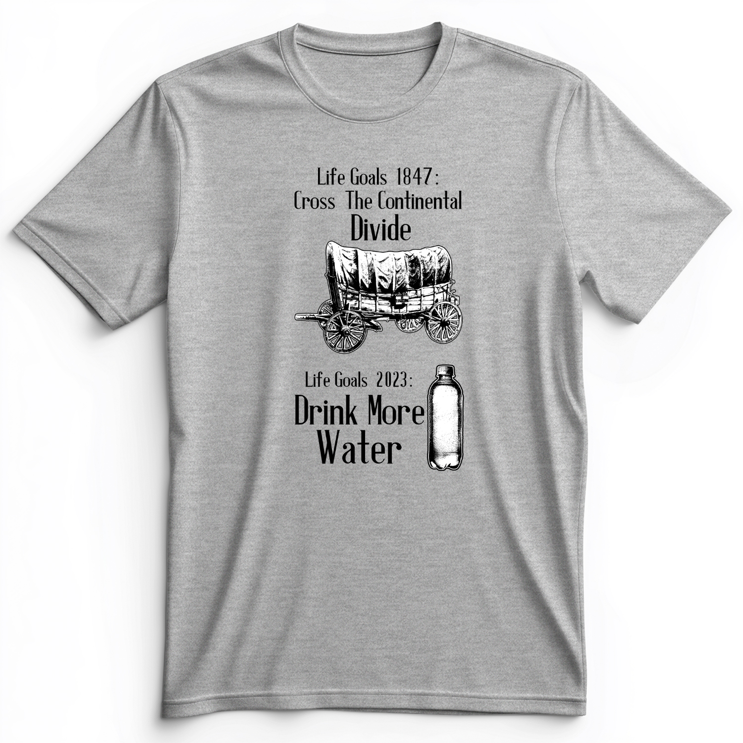 Life Goals Premium Tee Athletic Heather / S