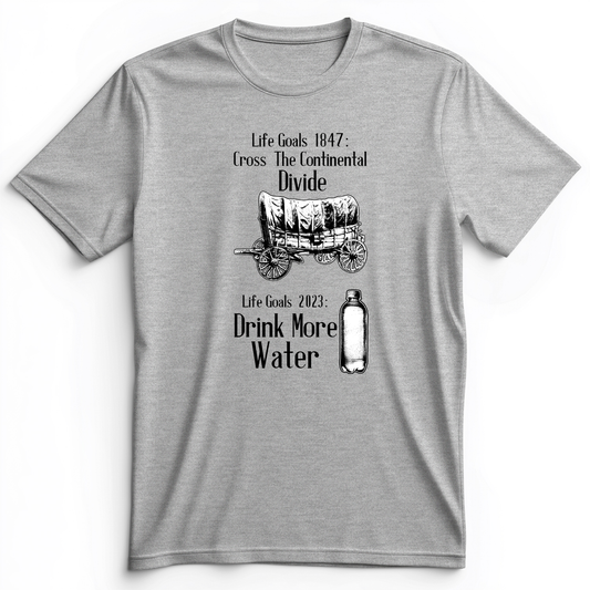 Life Goals Premium Tee Athletic Heather / S