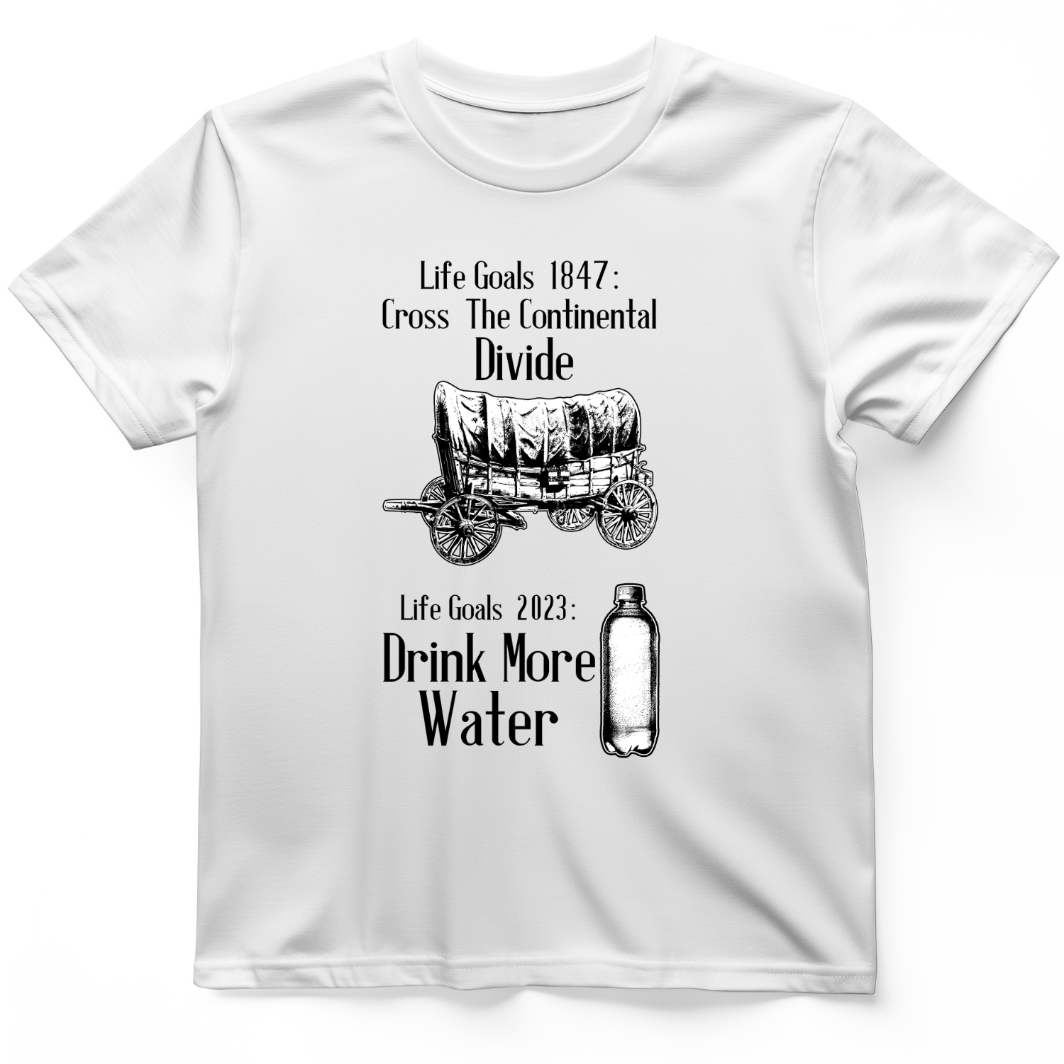 Life Goals T-Shirt White / S