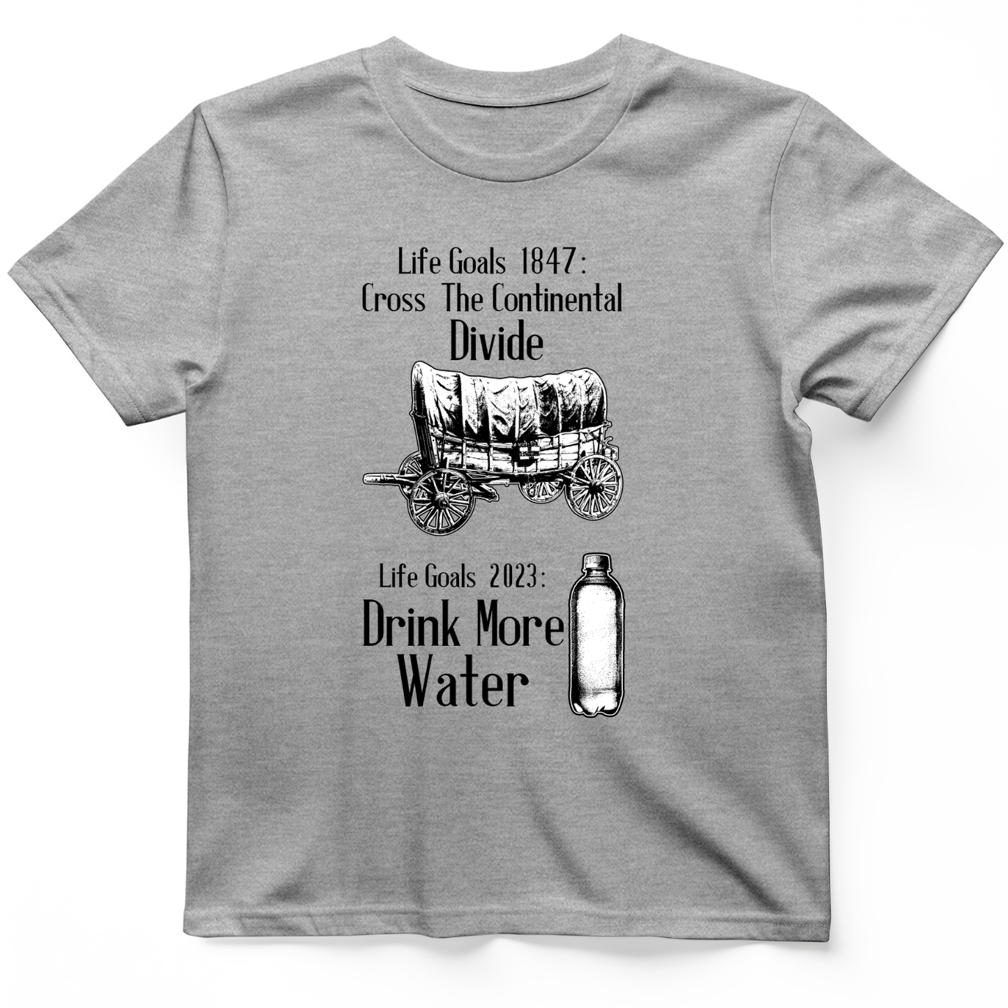 Life Goals T-Shirt Sport Grey / S