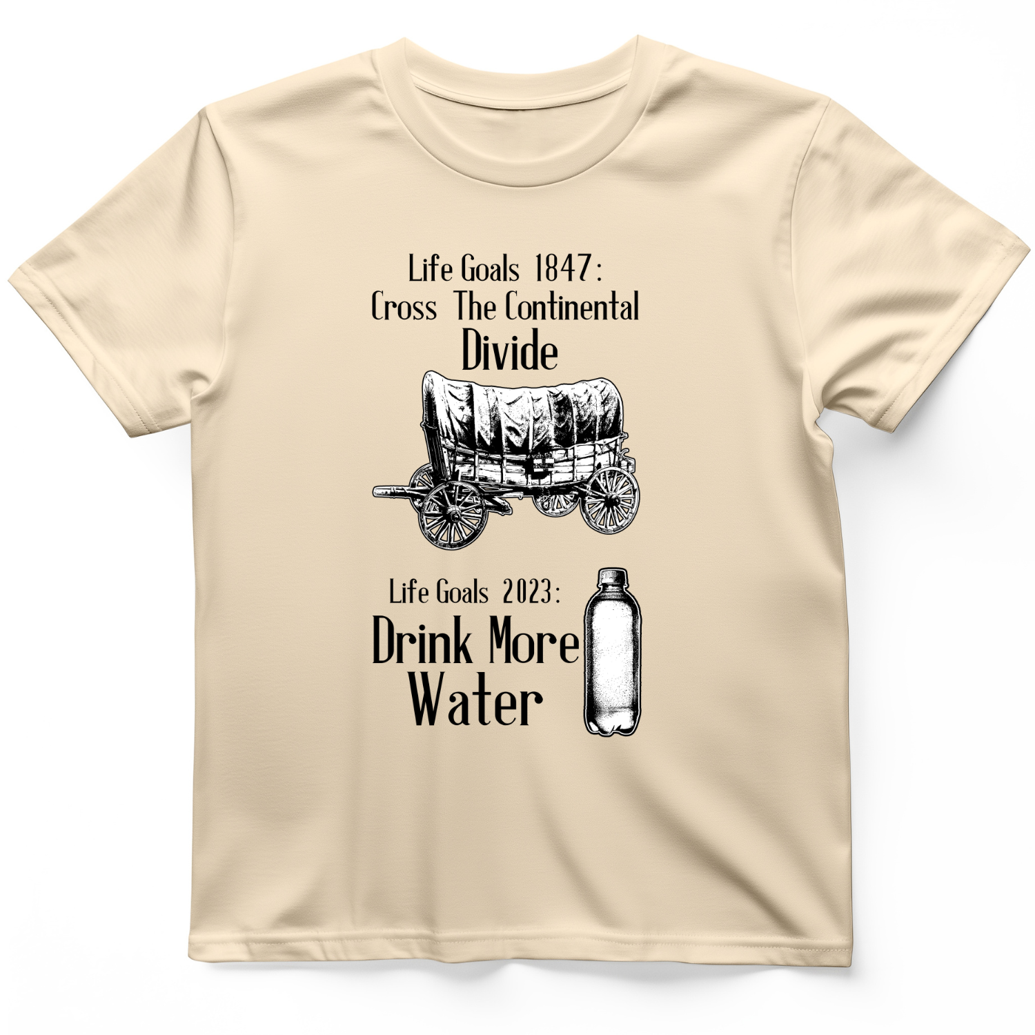 Life Goals T-Shirt Natural / S