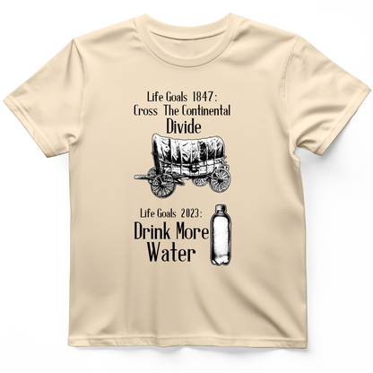 Life Goals T-Shirt Natural / S