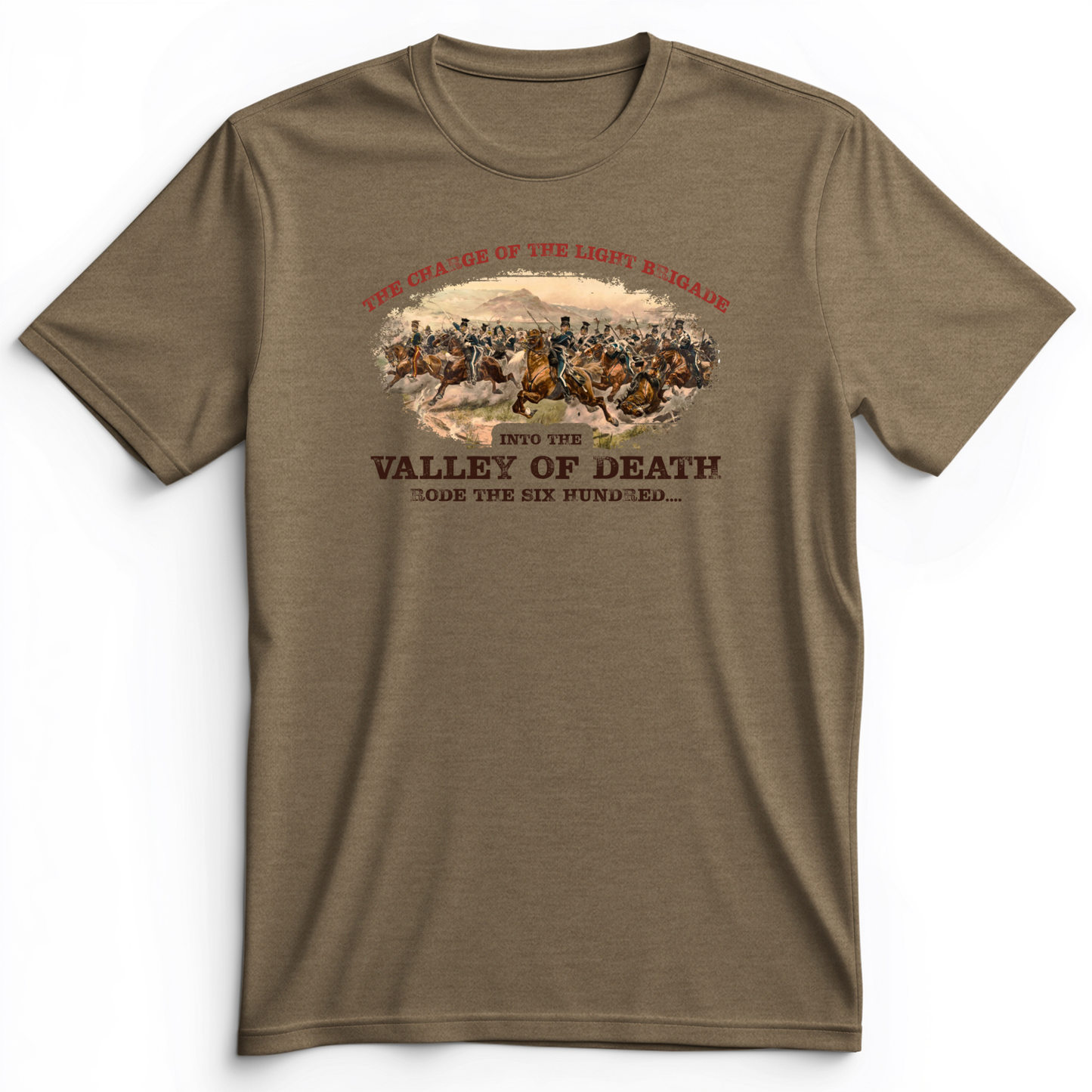 Light Brigade Premium Tee Heather Olive / S