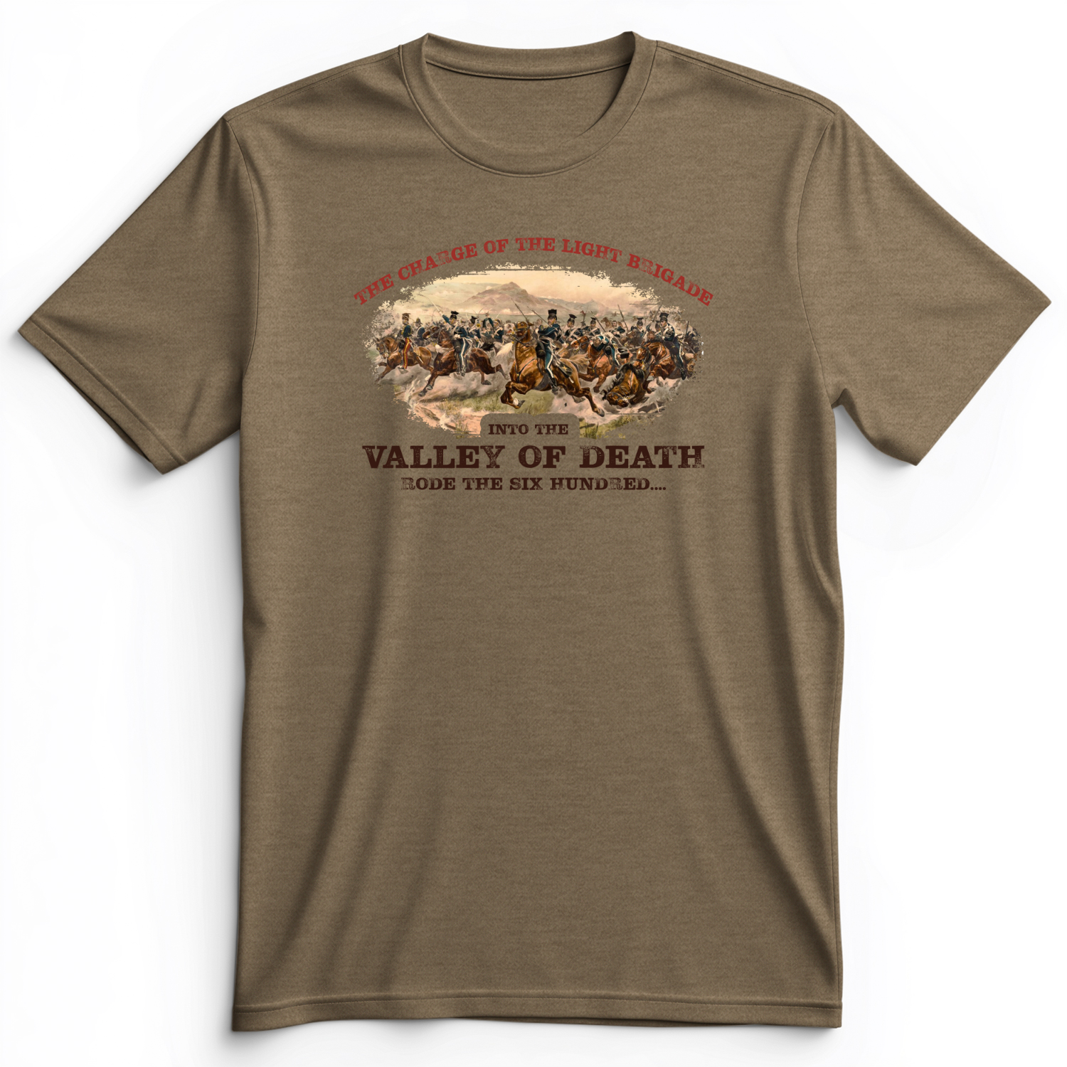 Light Brigade Premium Tee Heather Olive / S