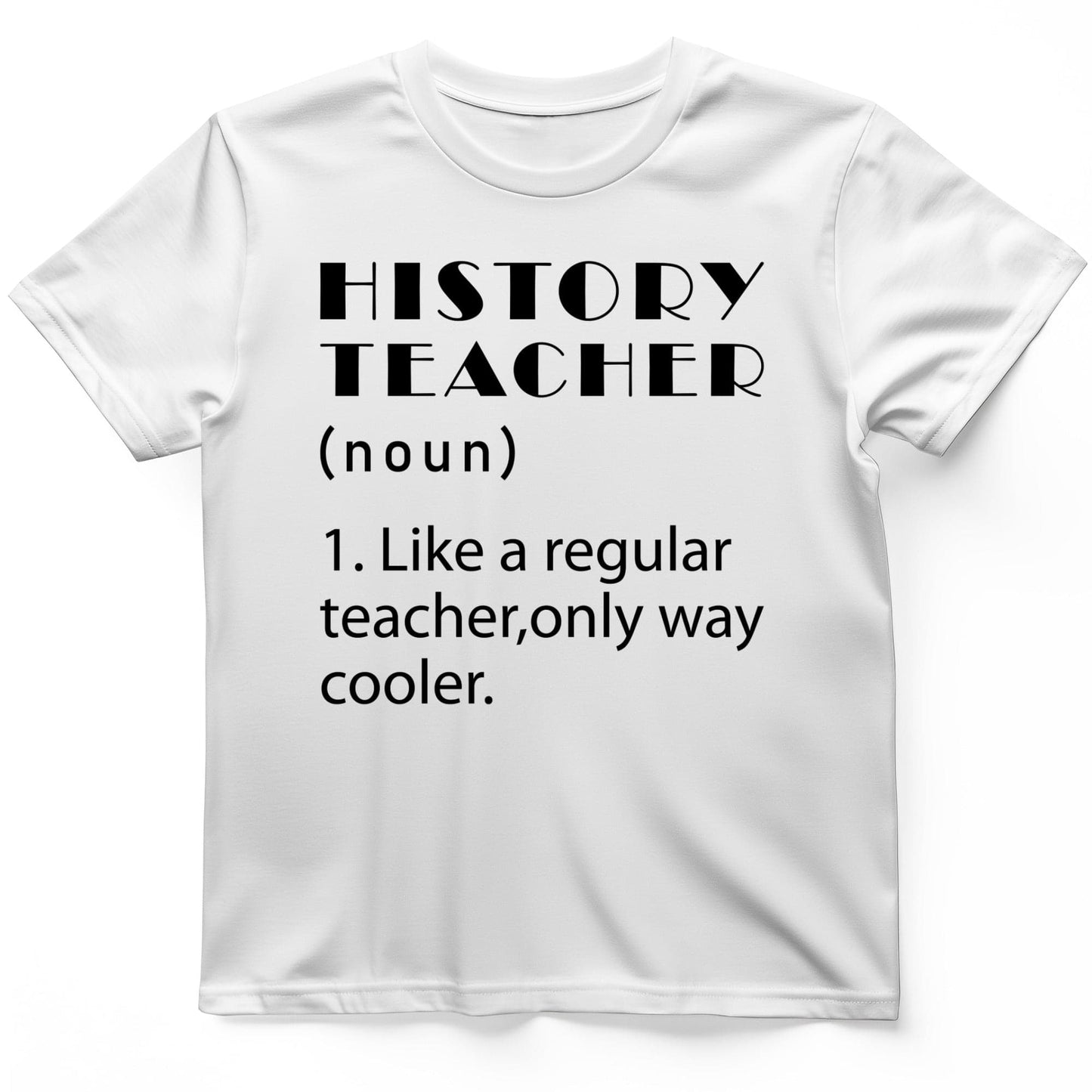 Like A Regular Teacher T-Shirt White / S