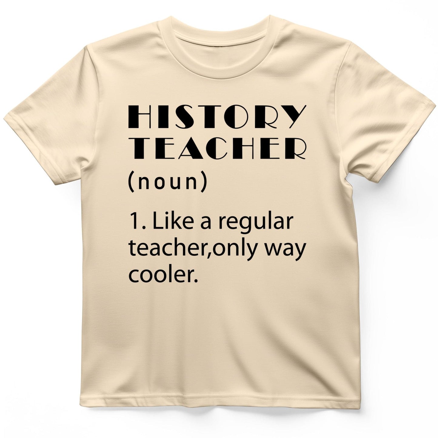 Like A Regular Teacher T-Shirt Natural / S