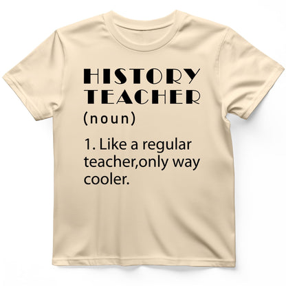 Like A Regular Teacher T-Shirt Natural / S