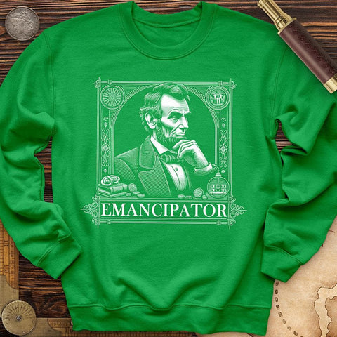 Lincoln Emancipator Crewneck Irish Green / S