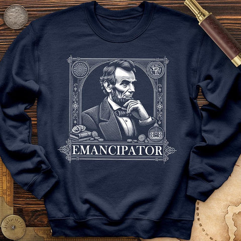 Lincoln Emancipator Crewneck Navy / S