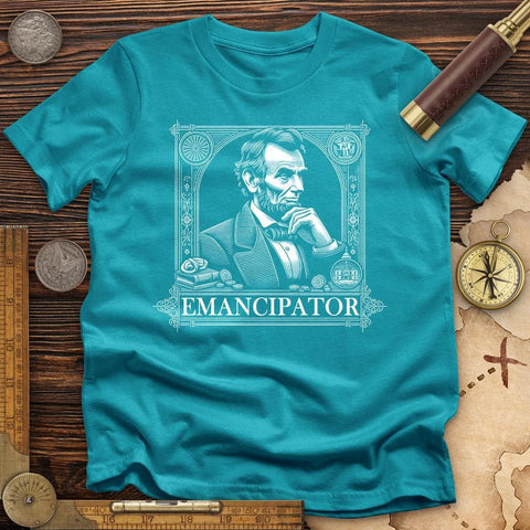 Lincoln Emancipator T-Shirt Tropical Blue / S
