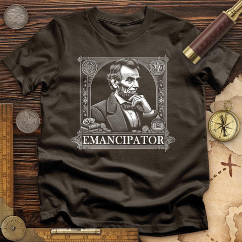 Lincoln Emancipator T-Shirt Dark Chocolate / S