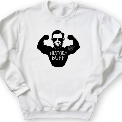 Lincoln History Buff Crewneck White / S