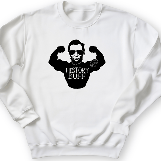 Lincoln History Buff Crewneck White / S