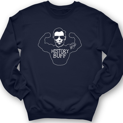 Lincoln History Buff Crewneck Navy / S