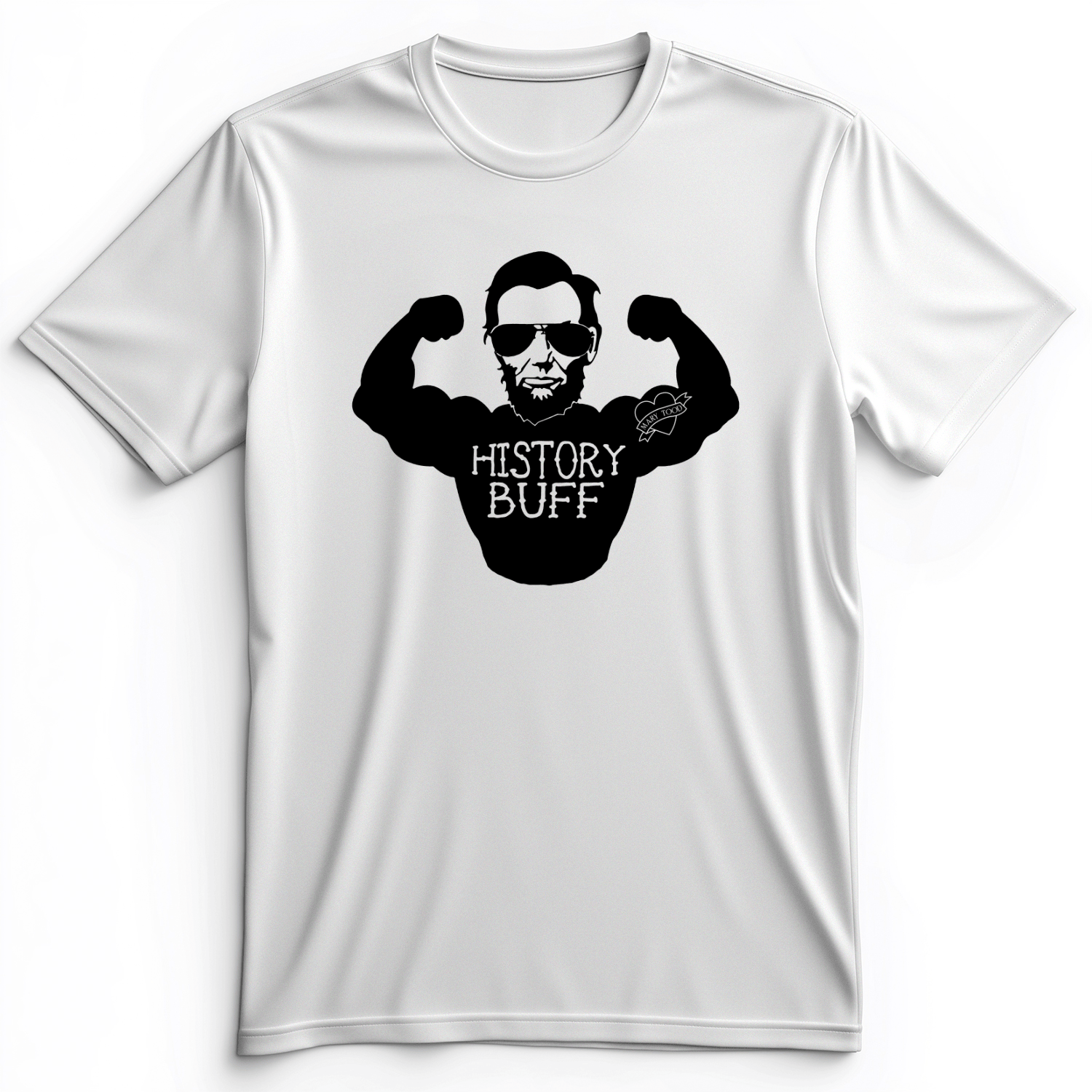 Lincoln History Buff Premium Tee White / S