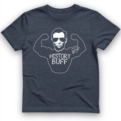 Lincoln History Buff T-Shirt Heather Navy / S