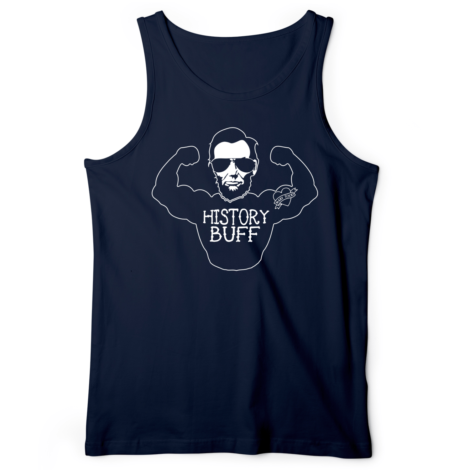 Lincoln History Buff Tank Navy / XS