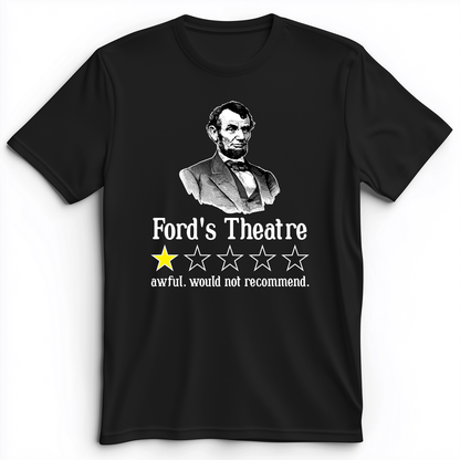 Lincoln One Star Review Premium Tee Black / S