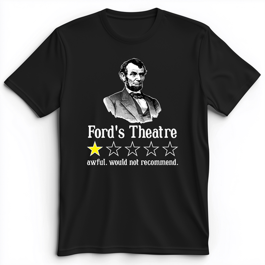 Lincoln One Star Review Premium Tee Black / S