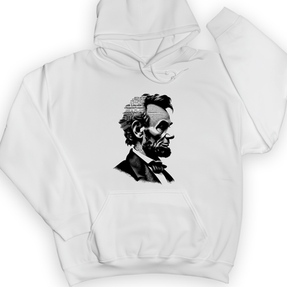 Lincoln's Proclamation Hoodie White / S