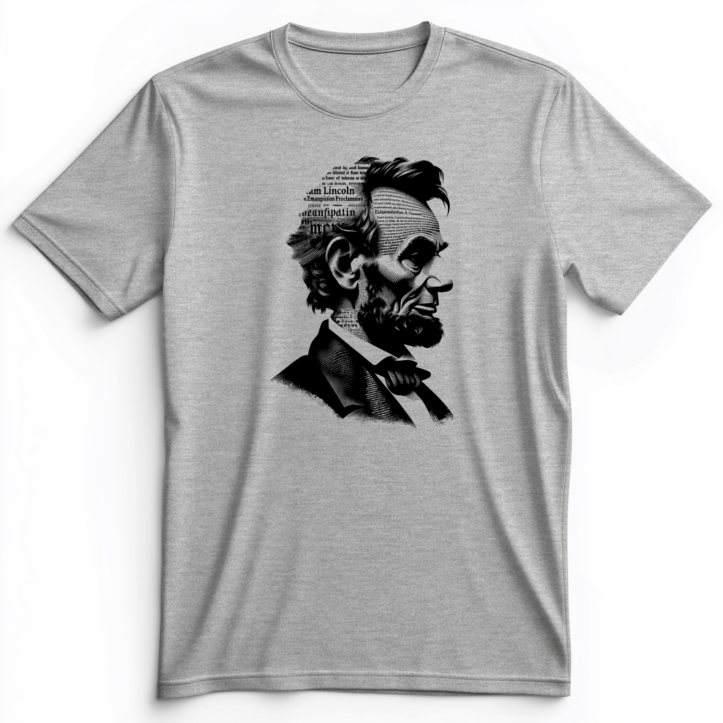 Lincoln's Proclamation Premium Tee Athletic Heather / S