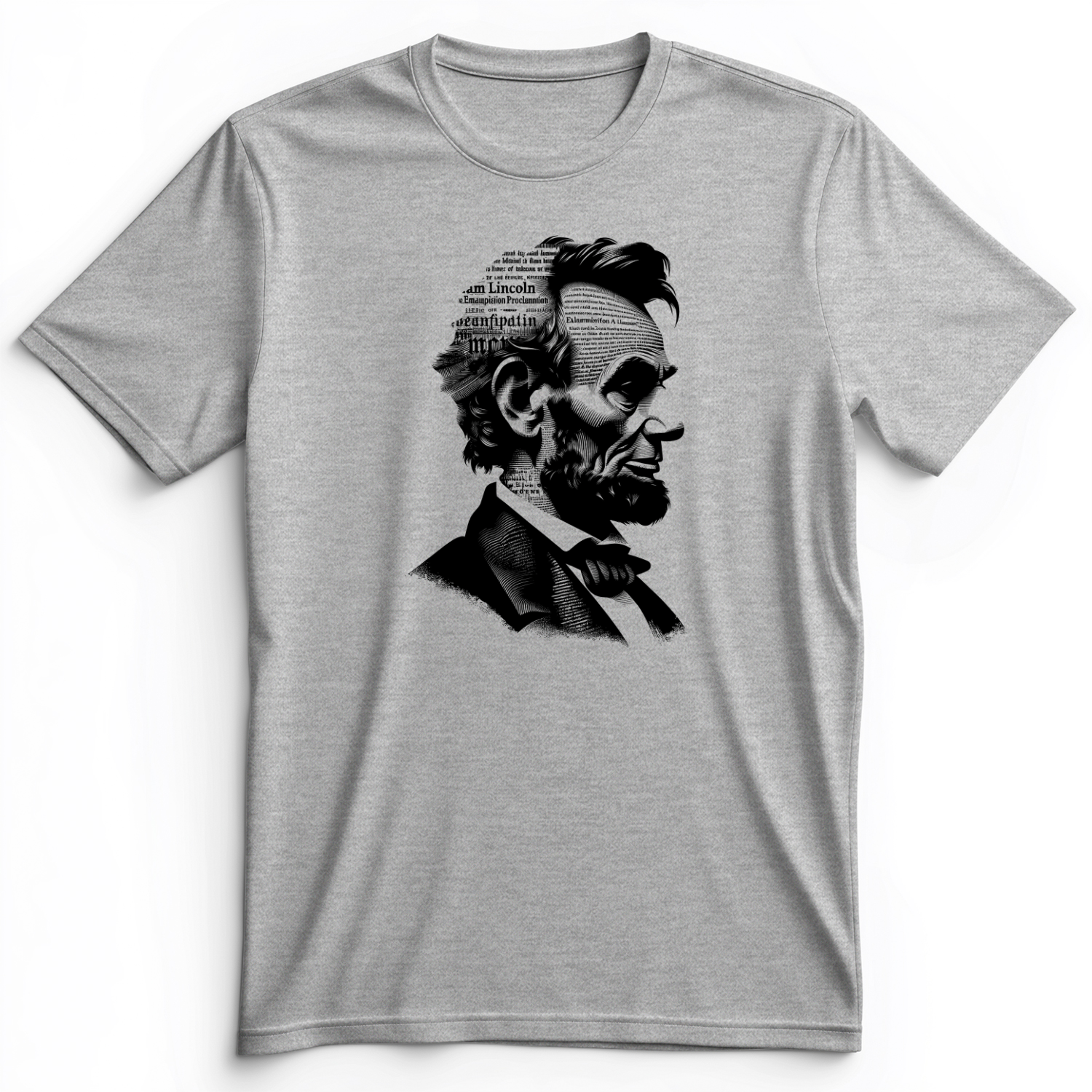 Lincoln's Proclamation Premium Tee Athletic Heather / S