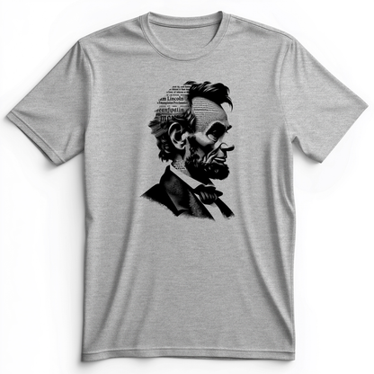 Lincoln's Proclamation Premium Tee Athletic Heather / S