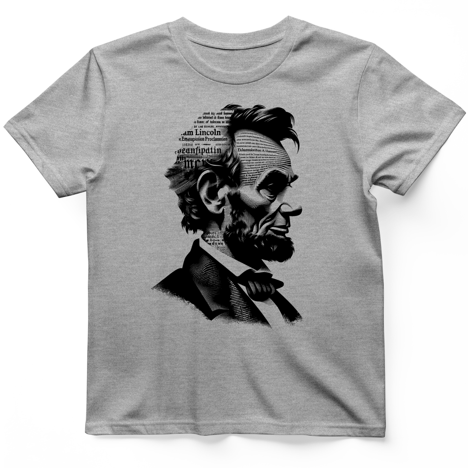 Lincoln's Proclamation T-Shirt Sport Grey / S