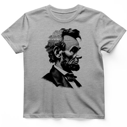 Lincoln's Proclamation T-Shirt Sport Grey / S