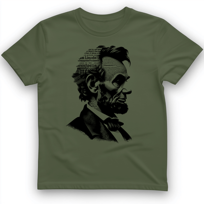 Lincoln's Proclamation T-Shirt Military Green / S