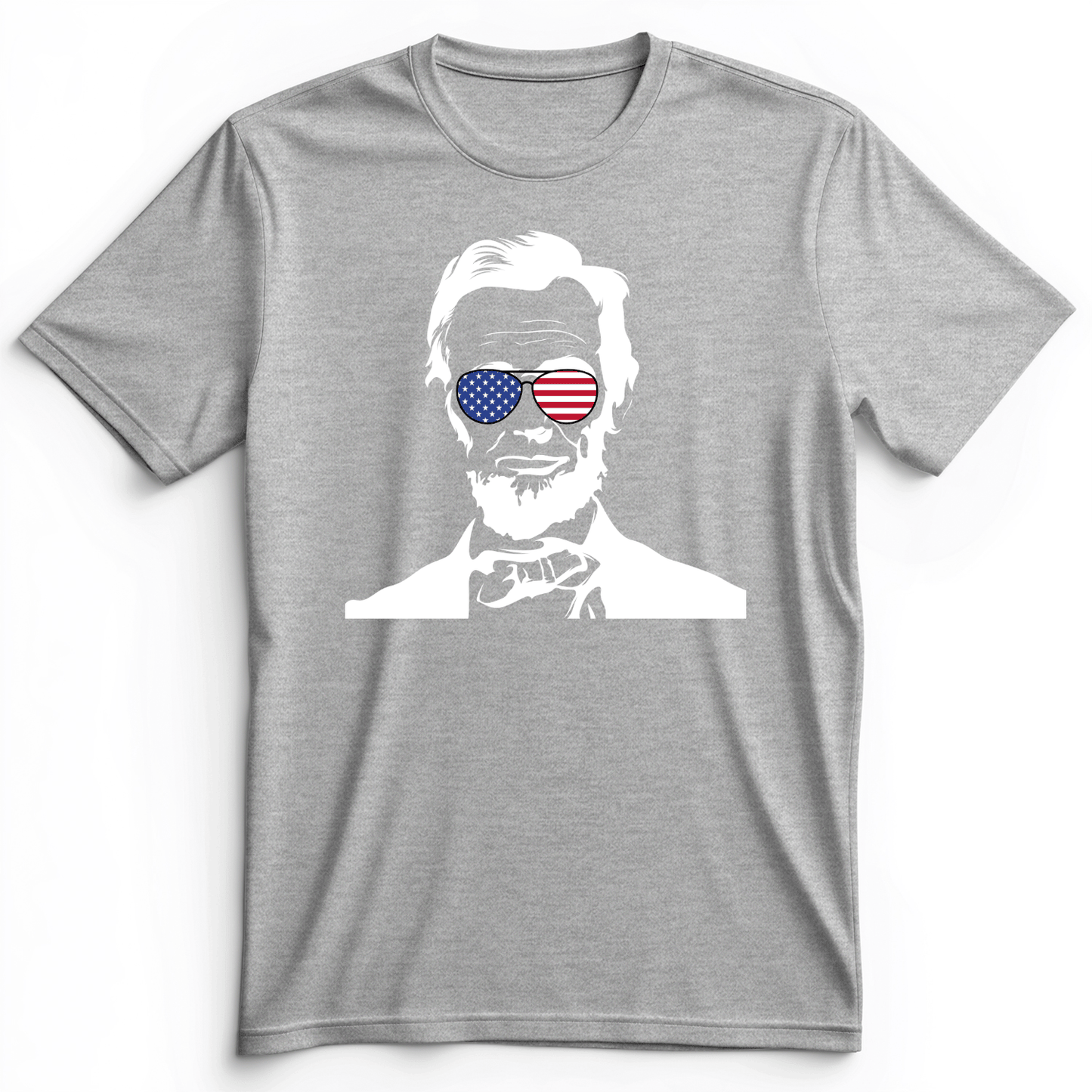 Lincoln Shades Premium Tee Athletic Heather / S