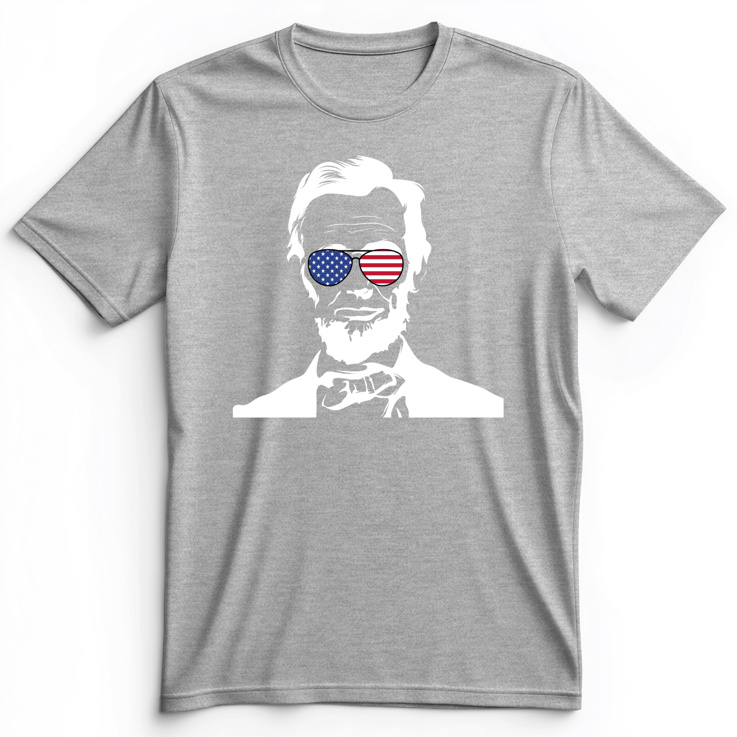 Lincoln Shades Premium Tee Athletic Heather / S