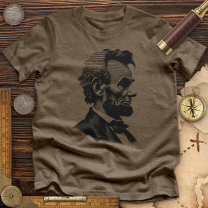 Lioncoln's Proclamation High Quality Tee Heather Olive / S