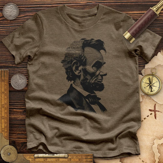 Lioncoln's Proclamation High Quality Tee Heather Olive / S