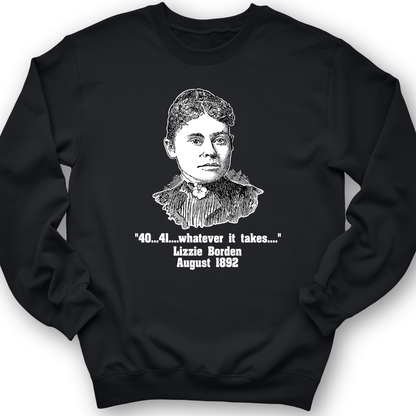 Lizzie Borden Crewneck Black / S