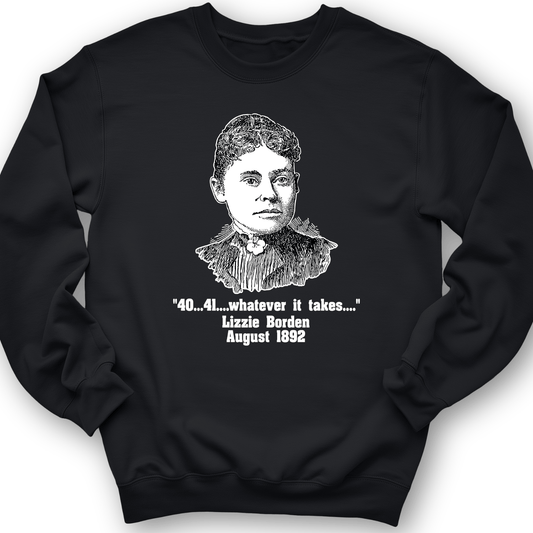 Lizzie Borden Crewneck Black / S