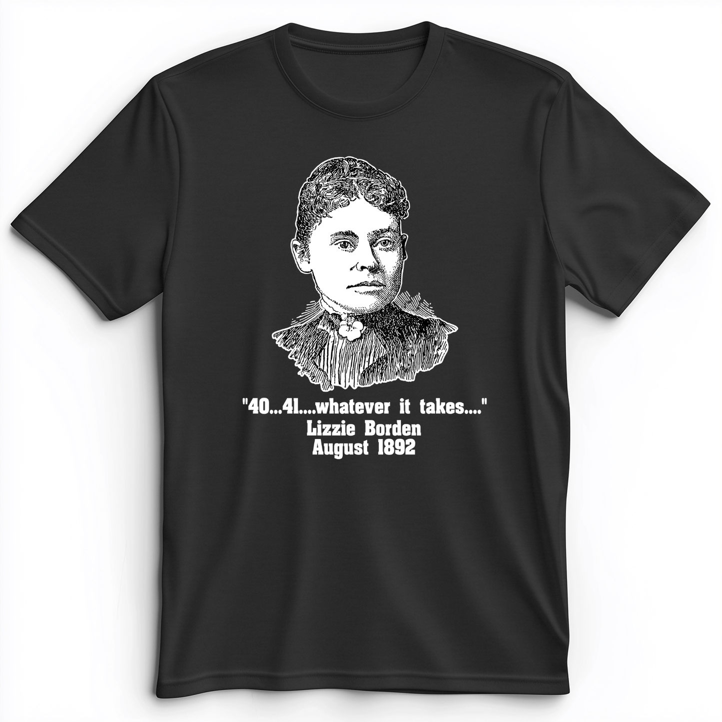 Lizzie Borden Premium Tee Dark Grey Heather / S
