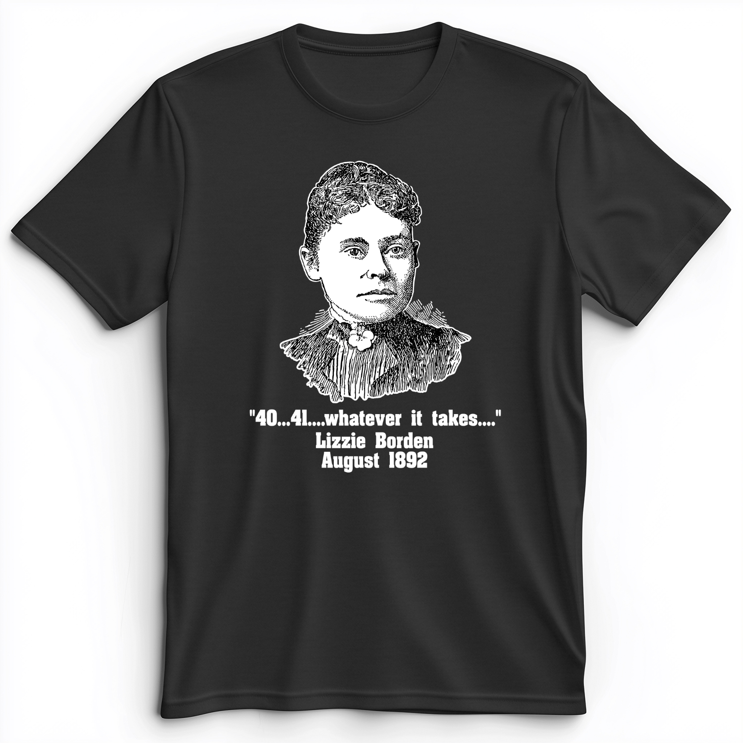 Lizzie Borden Premium Tee Dark Grey Heather / S